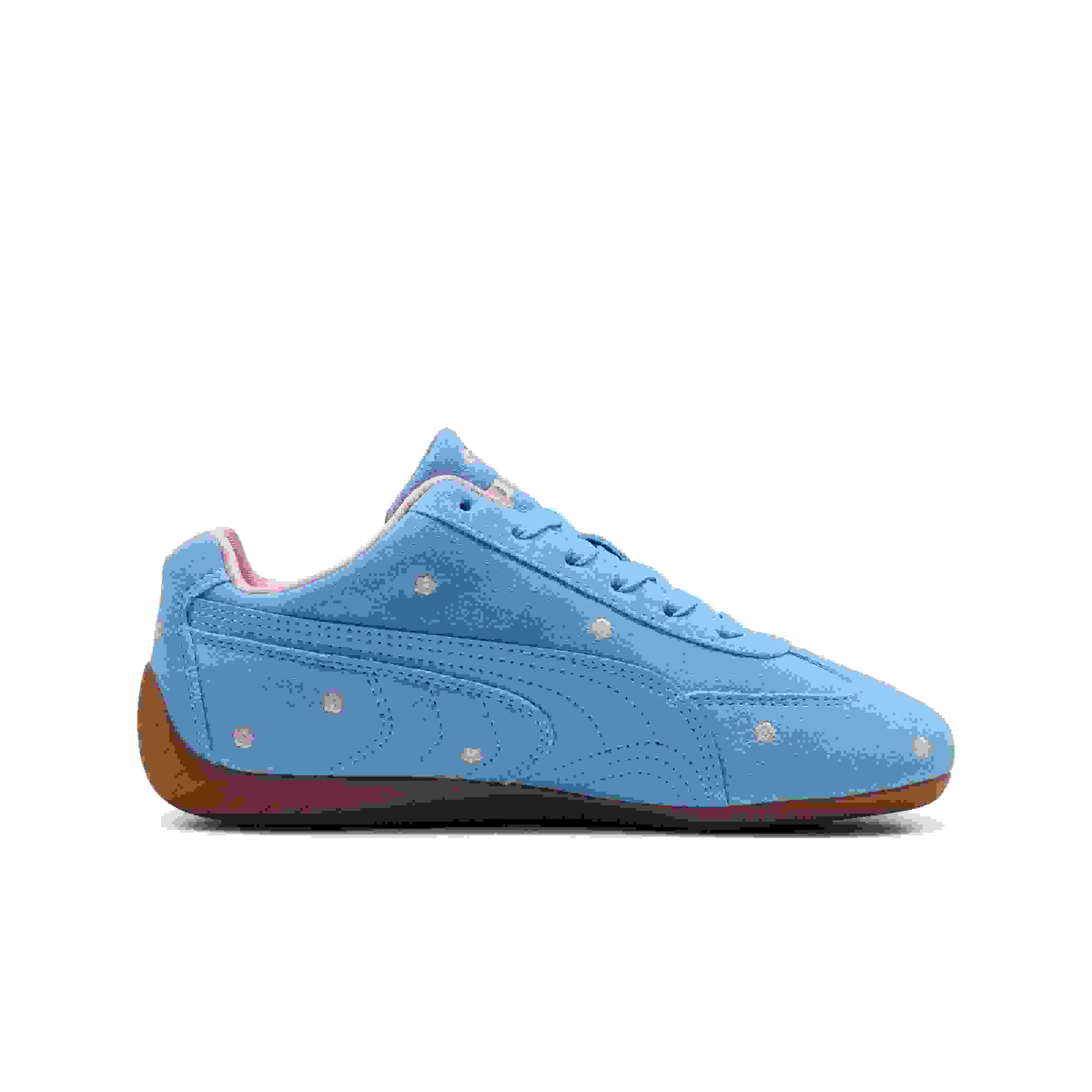 PUMA Speedcat Spring Grade School Girls' "Light Blue/Pink/Beige" Shoe